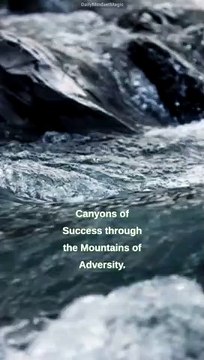 Canyons Of Success | Motivational Quote | #DailyMindsetMagic | #Motivation #Mindset #Lifestyle #Mentality #Inspiration #Quotes #Positive #Deep #Dream #Shorts #Reels #TikTok