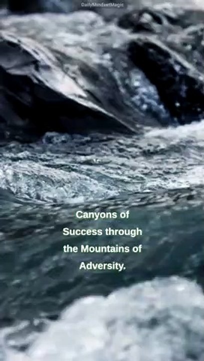 Canyons Of Success | Motivational Quote | #DailyMindsetMagic | #Motivation #Mindset #Lifestyle #Mentality #Inspiration #Quotes #Positive #Deep #Dream #Shorts #Reels #TikTok