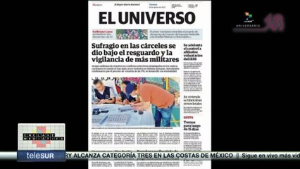 下载视频: Enclave Mediática 18-08: Ecuador entra en la recta final de cara a las elecciones