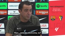 Xavi se entera en plena rueda de prensa de lo que acaba de decir Ancelotti de Ansu Fati: la respuesta es histórica
