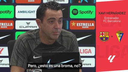 Xavi se entera en plena rueda de prensa de lo que acaba de decir Ancelotti de Ansu Fati: la respuesta es histórica