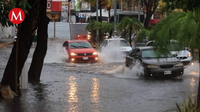 Se registran lluvias e inundaciones en el Estado de México