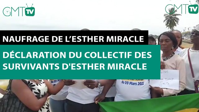[#Reportage] Naufrage de l’Esther miracle - Déclaration du collectif des survivants d'Esther miracle 066441717 011775663 #GMT #GMTtv #Gabon