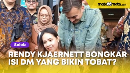 Rendy Kjaernett Bongkar Isi DM Yang Bikin Dirinya Tobat: Lo Selingkuh, Lady Nayoan Lagi Hamil?