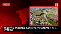 Tokat'ta Otomobil Çelik Bariyerlere Çarptı: 1 Ölü, 1 Ağır Yaralı