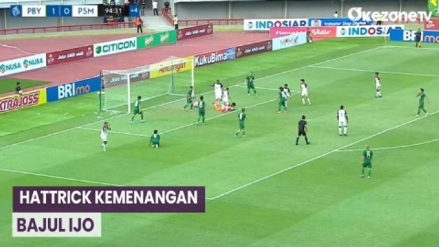 Highlight Liga 1 2023-2024 Persebaya vs PSM Makassar: Song Ui-young Bawa Bajul Ijo Hattrick Kemenangan
