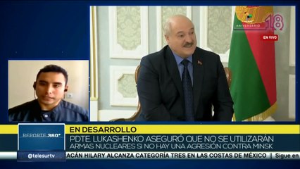 “Es inevitable un enfrentamiento frontal de la OTAN contra Rusia y Belarús”