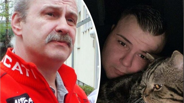 Jeremy Pascal Wollny zeigt, wie er mittlerweile zu Vater Dieter steht