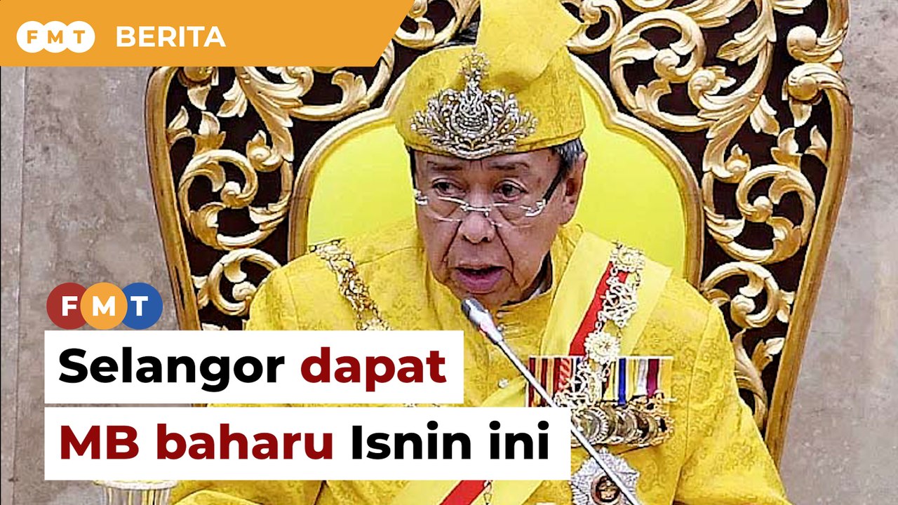 MB baharu Selangor angkat sumpah Isnin ini