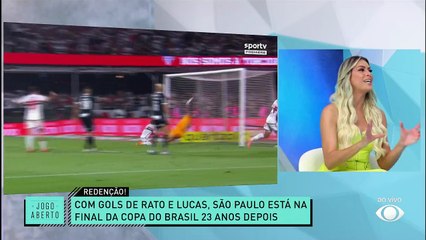 Denilson: Bonito ver a emoção do Lucas após vitória do São Paulo contra o Corinthians