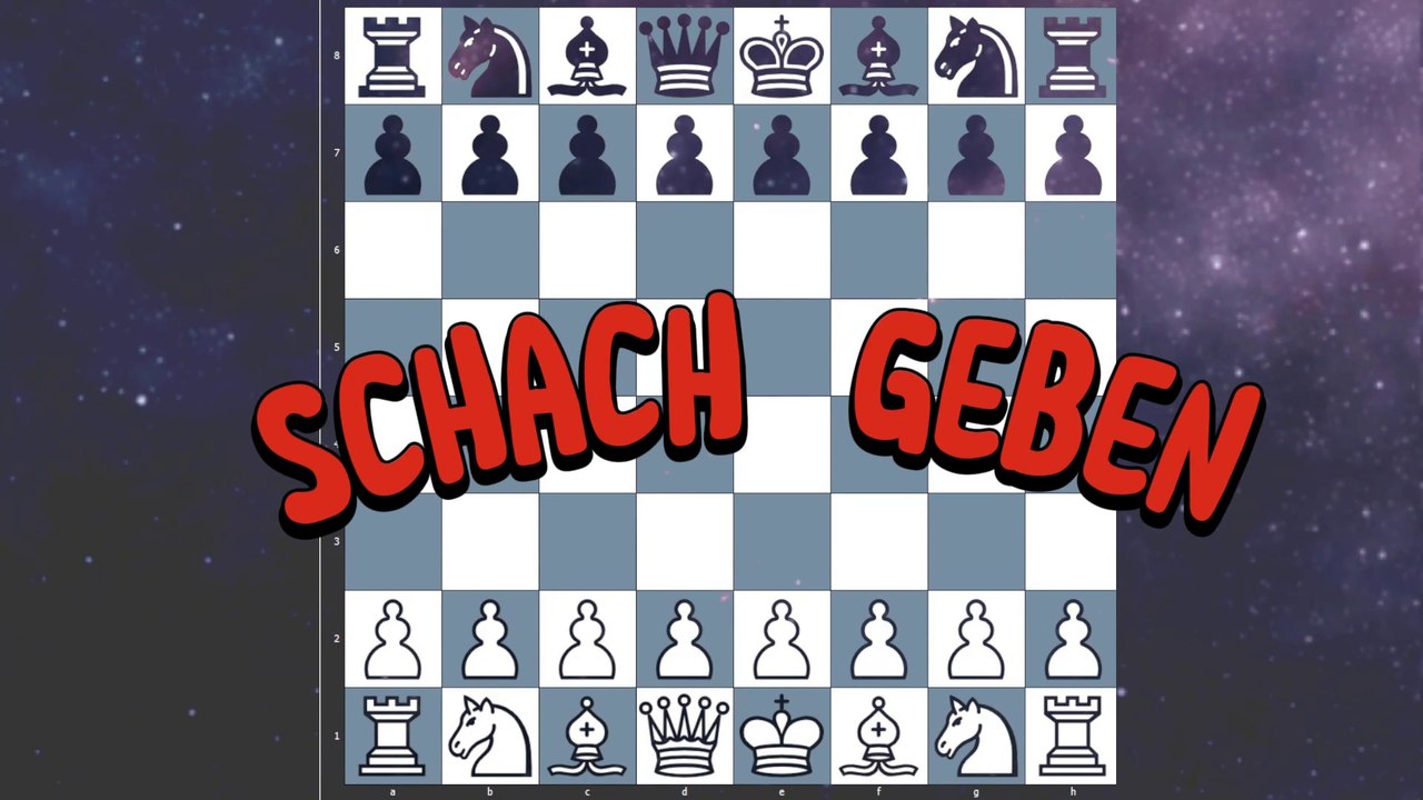 Schach - Schach geben.
