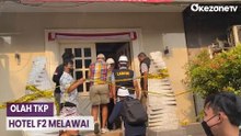 Polisi Lakukan Olah TKP di Lokasi Kebakaran Hotel F2 Melawai