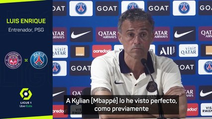 Luis Enrique sobre Mbappé