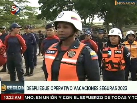 Monagas | Más de 4 mil efectivos policiales se desplegaron en el Operativo Vacaciones Seguras 2023