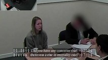 Moment Lucy Letby lies to police when asked about high death rates at death hospital