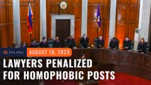 Supreme Court penalizes lawyers over homophobic remarks