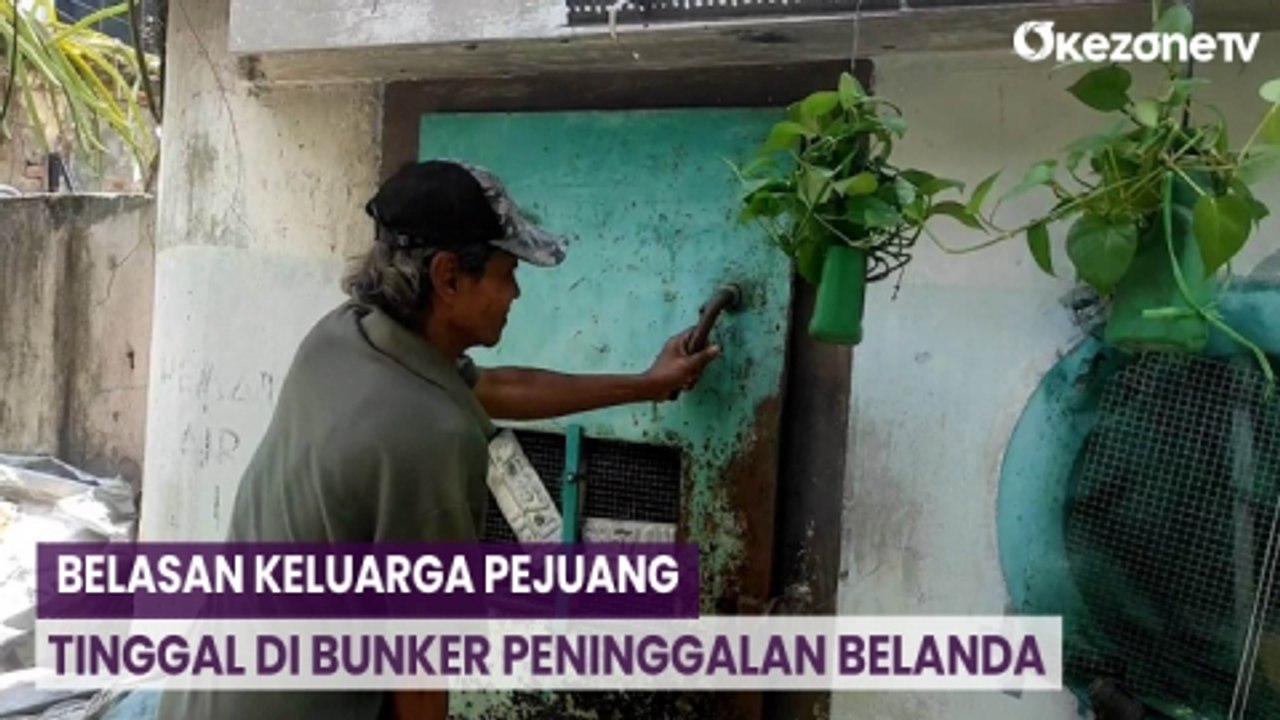 Belasan Keluarga Pejuang Tinggal di Bunker Peni...