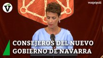 Toman posesión los consejeros del nuevo Gobierno de Navarra, con 