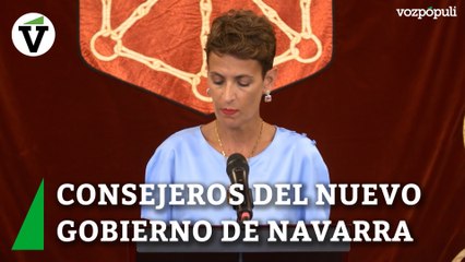 Toman posesión los consejeros del nuevo Gobierno de Navarra, con "una hoja de ruta muy clara"