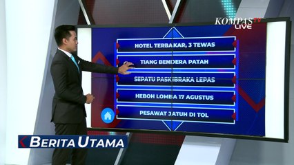 Rekaman Amatir Detik-Detik Pelatih Paskibraka Jatuh dari Tiang Bendera