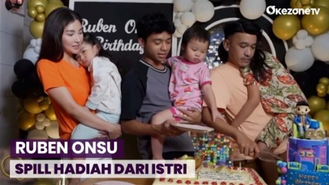 Ruben Onsu Spill Hadiah Spesial dari Sarwendah di Ulang Tahun ke 40