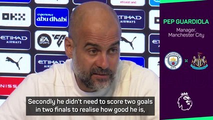 Descargar video: Guardiola has 'no doubts' Palmer can fill De Bruyne void