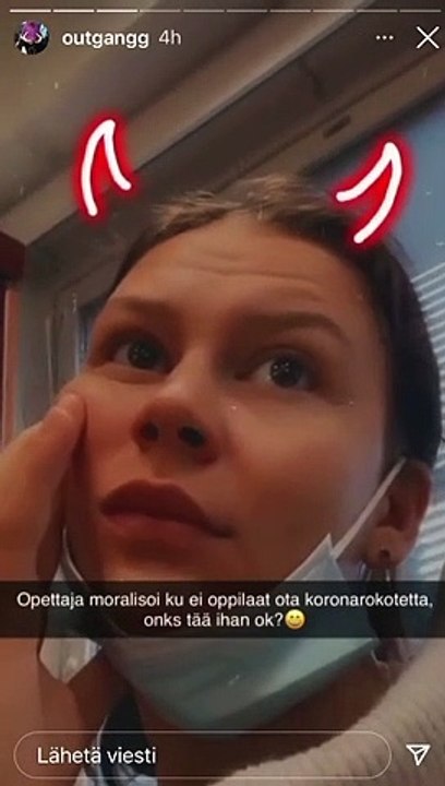 Opettaja painostaa oppilaita ottamaan koronapiikistä / Finnish teacher pressuring his pupils to have the Covid jab