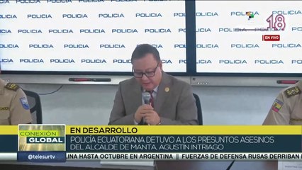 Video herunterladen: Policía ecuatoriana detiene a presuntos autores del asesinato del alcalde de Manta