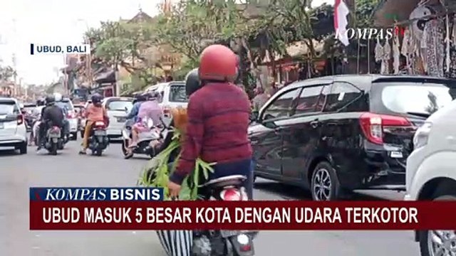 Ubud Masuk 5 Besar Kota dengan Udara Terkotor di Indonesia