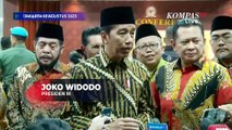 Senyum Jokowi, soal Puan Sebut Nama Gibran jadi Bacawapres Ganjar