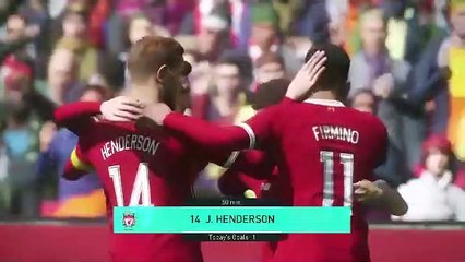 PES 2018 Liverpool FC vs AS Monaco Part 2