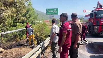 Bucak'ta Sigara İzmaritinden Çıkan Yangın Kontrol Altına Alındı