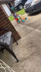 Échec du jouet Arrêter, laisser tomber et rouler