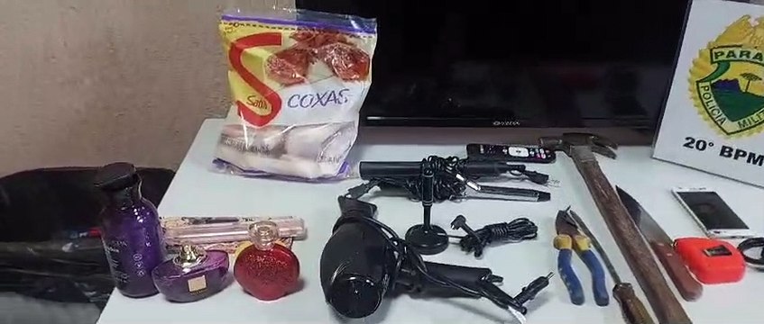 Suspeito tenta fugir de furto à residência, mas é detido por PM aposentado e preso em Curitiba