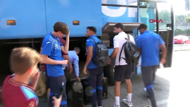 Trabzonspor, Galatasaray maçı için İstanbul'a gitti