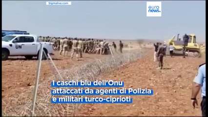 Cipro: militari turco-ciprioti assaltano le Forze di pace dell'Onu, ci sono feriti