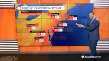 Severe storms to march across Midwest, Northeast