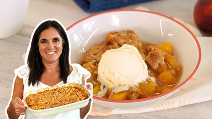 How to Make Fresh Southern Peach Cobbler