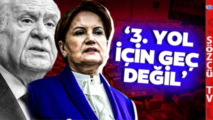 '3. Yol İçin Geç Değil' İYİ Partili Uz'dan Gündem Olacak Sözler!