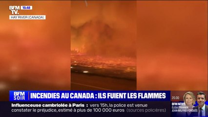 Download Video: Incendies au Canada: les évacuations se poursuivent dans le Grand Nord