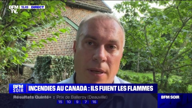 Incendies au Canada: Le changement climatique crée les conditions qui font que ces incendies se propagent plus rapidement , explique le chercheur François Gemenne