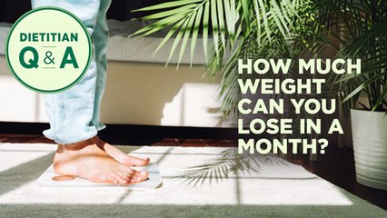 How Much Weight Can You Lose in a Month and Still be Healthy?