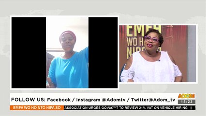 Emfa Wo Ho Nto Nipa So Chatroom on Adom TV (18-8-23)