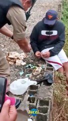 Moradores encontram R$ 15 mil boiando em ribeirão