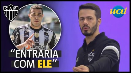 Galo x Vasco: Fael quer Alan Kardec no ataque