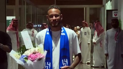 Neymar llega a Arabia Saudita la víspera de su presentación con el Al-Hilal