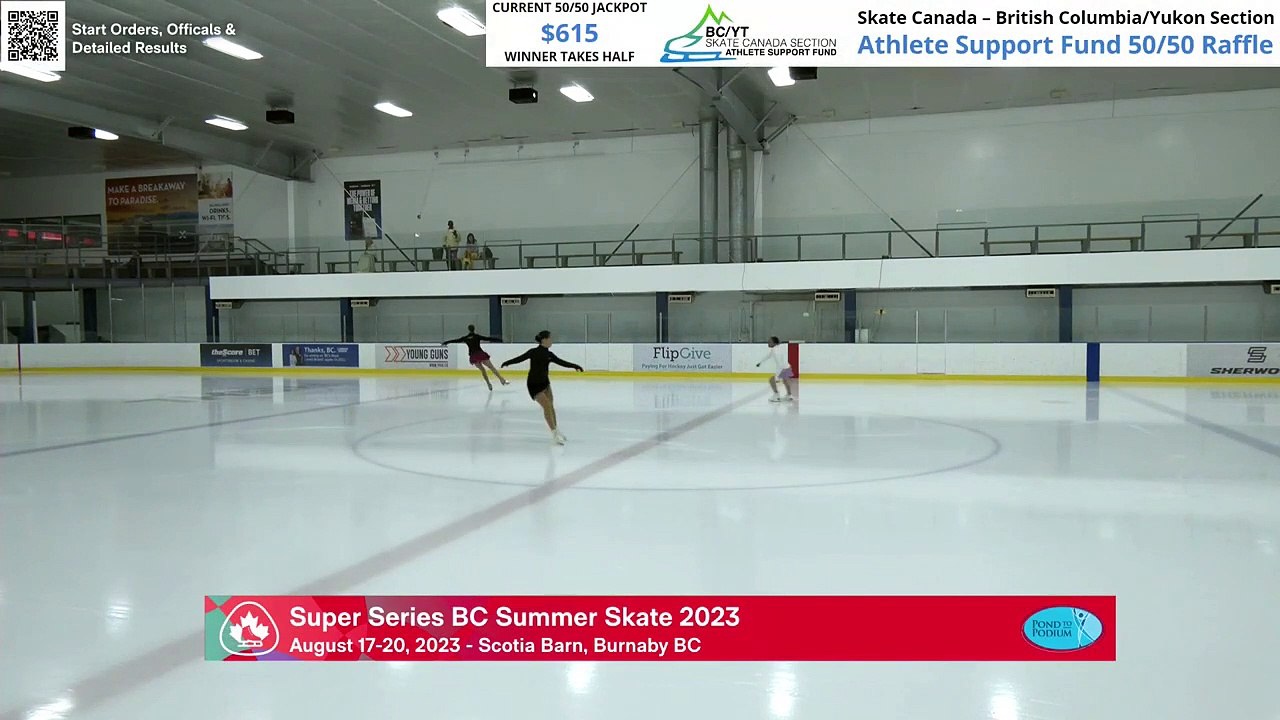 Juvenile Women U14 Gp 2 Free Program 2023 Super Series BC Summer Skate