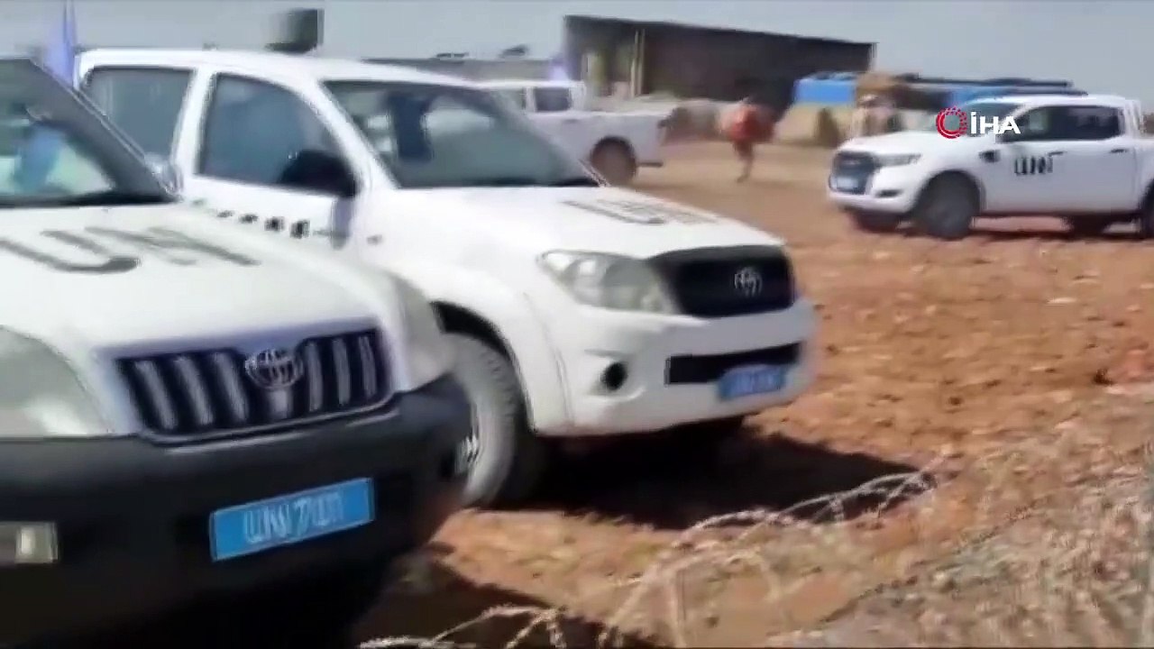 Les soldats turcs et les casques bleus de l'ONU en RTCN sont intervenus en Grèce concernant la tension