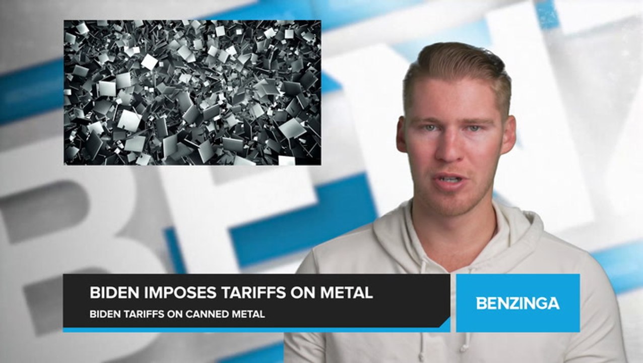 Biden's Tariffs on Can-Making Metal Could Drive Canned Food Prices Up to 30%
