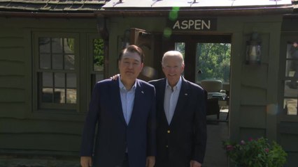 尹-바이든, 넉 달 만에 추가 회담...'워싱턴 선언' 이행 점검 / YTN